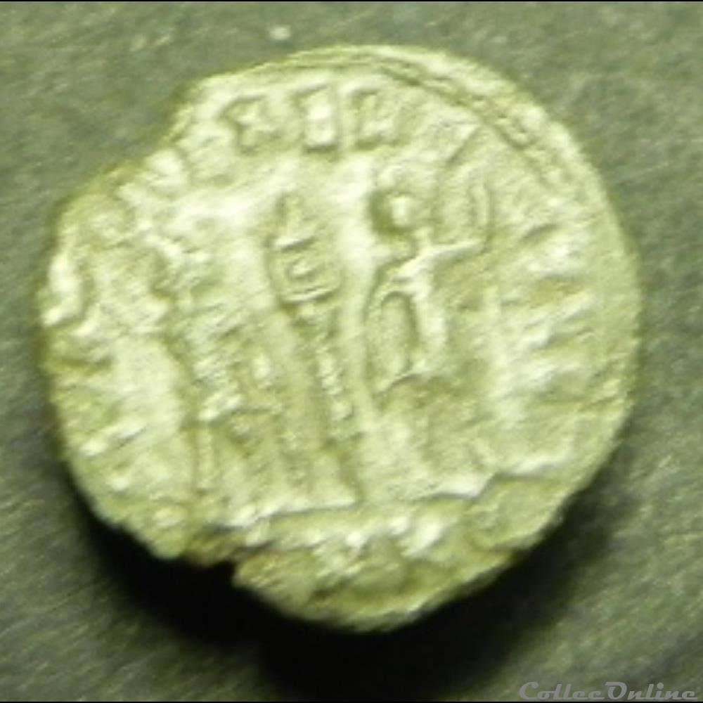 Constantin ou Constance imitation ? nummus 3 monnaie antique romaine constantin ou constance imitation nummus