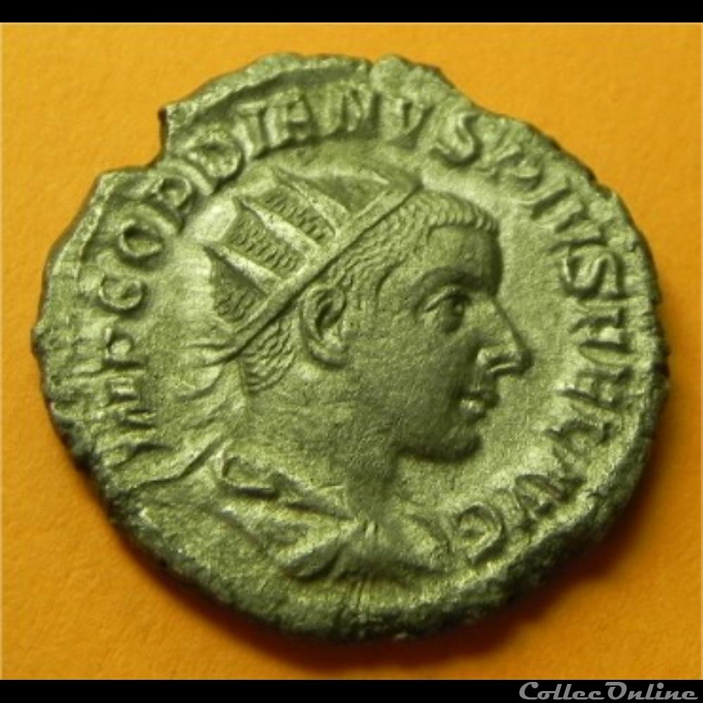 GORDIEN III .VIRTVTI AVGVSTI 2 monnaie antique jc ap romaine gordien iii virtvti avgvsti