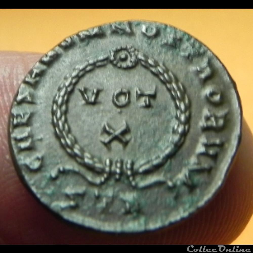 monnaies antiques romaines imperiales et republicaines constantin ll vot x ticinum
