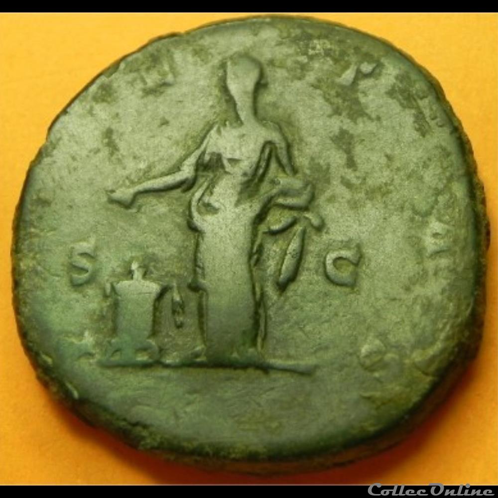 LUCILLA sesterce 4 monnaie antique romaine lucilla sesterce