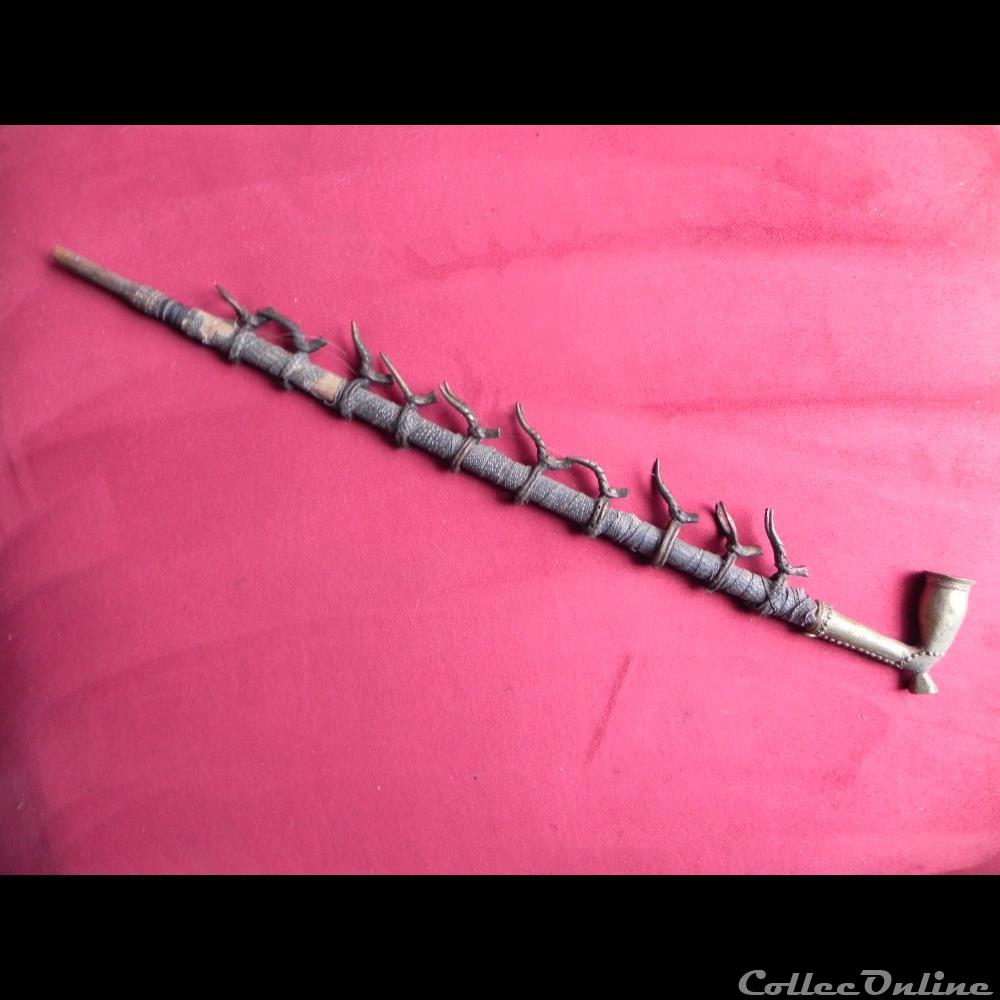 pipe Bamoun art antiquite africain pipe bamoun