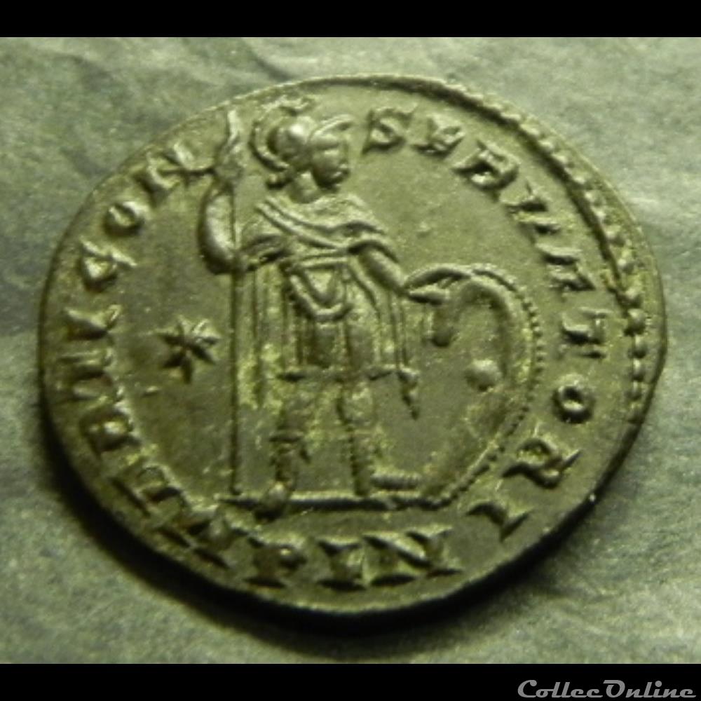 CONSTANTIN Ier MARTI CON-SERVATORI Follis Londres monnaie antique romaine constantin ier marti con servatori follis londres