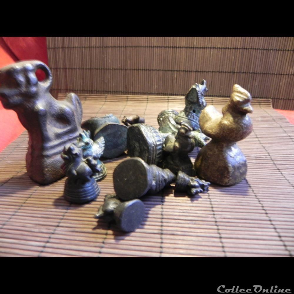 poids à opium et monnaie primitive BIRMANIE europe poids a opium et monnaie primitive birmanie