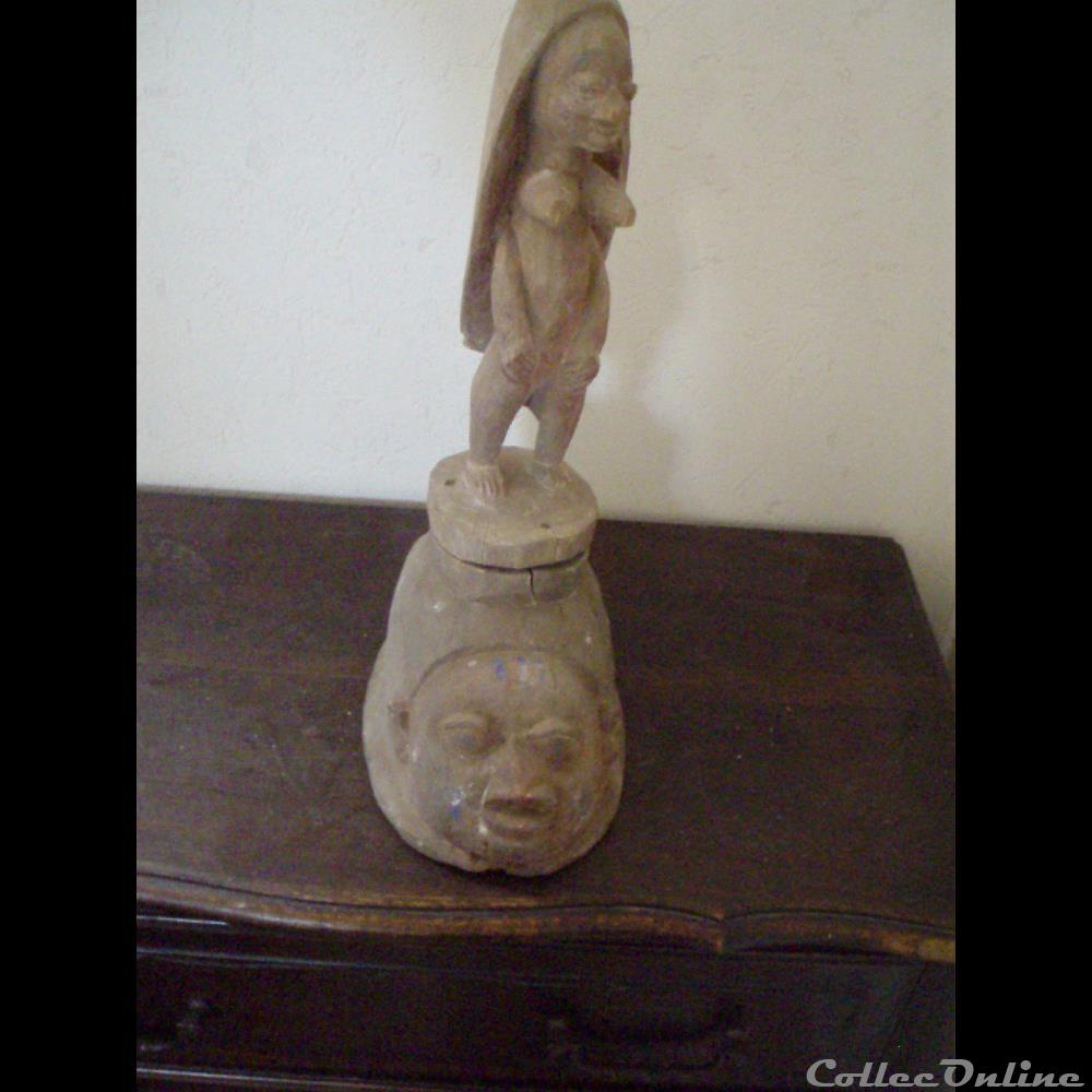 GELEDE 5 art antiquite africain masque gelede