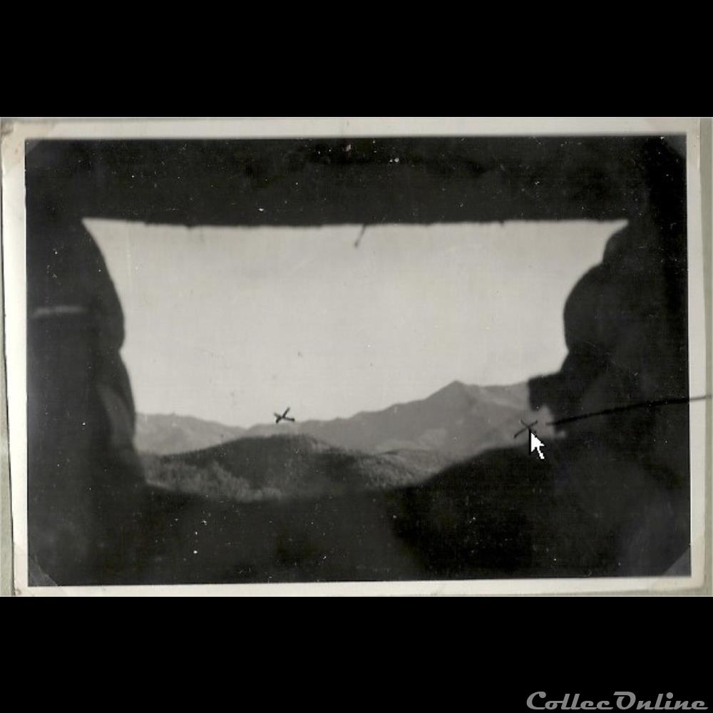 38éme parallèle position chinoise vu du créneau du blockhaus photographie poid opium europe 38eme parallele position chinoise vu du creneau du blockhaus