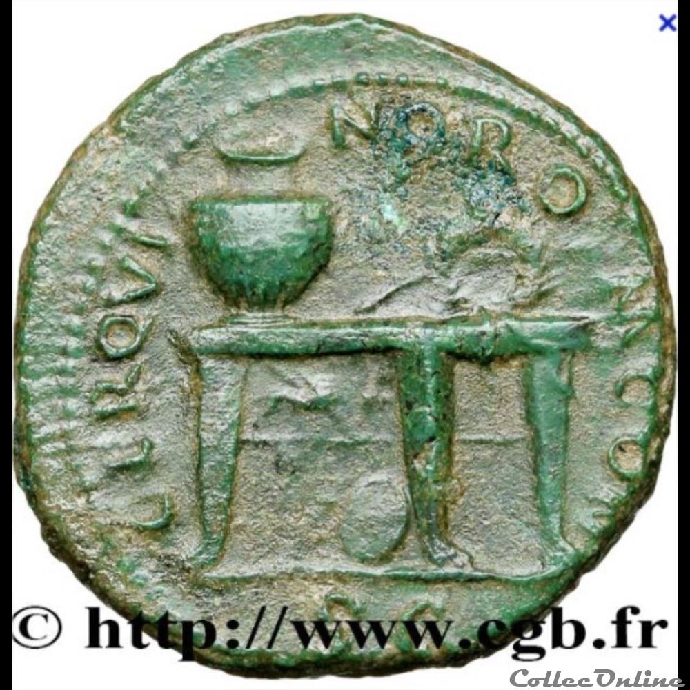 NERON semis R1 3 monnaie antique romaine neron semis r1