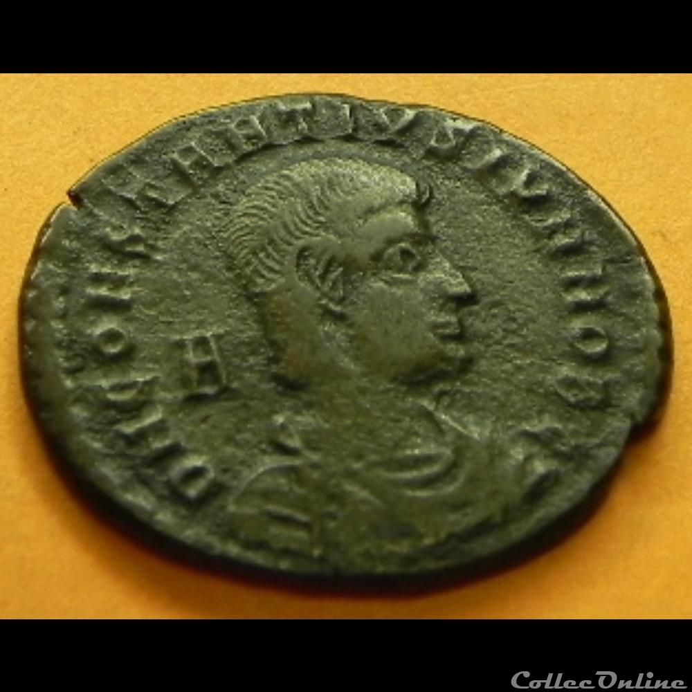 Constance Galle FEL TEMP - REPARATIO 2 monnaie antique romaine constance galle fel temp reparatio
