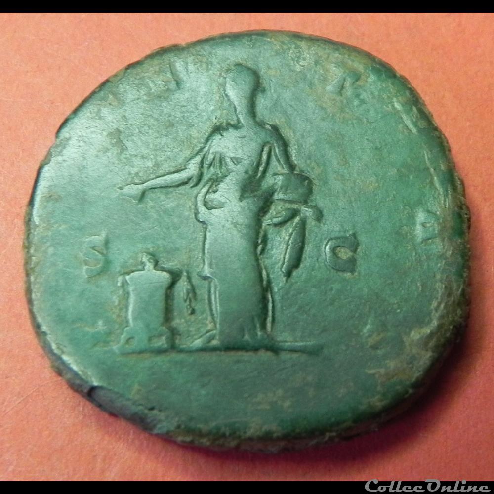 LUCILLA sesterce 2 monnaie antique romaine lucilla sesterce