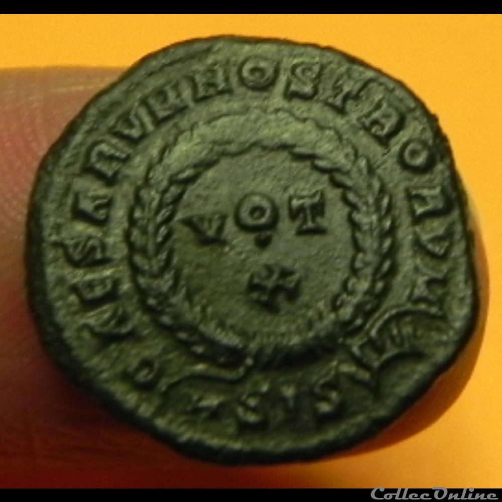Crispus VOT X nummus 4 monnaie antique romaine crispus vot x nummus