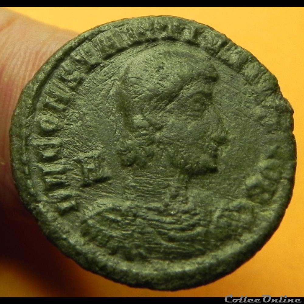 CONSTANCE II CONCORDIA MILITVM 3 monnaie antique romaine constance ii concordia militvm