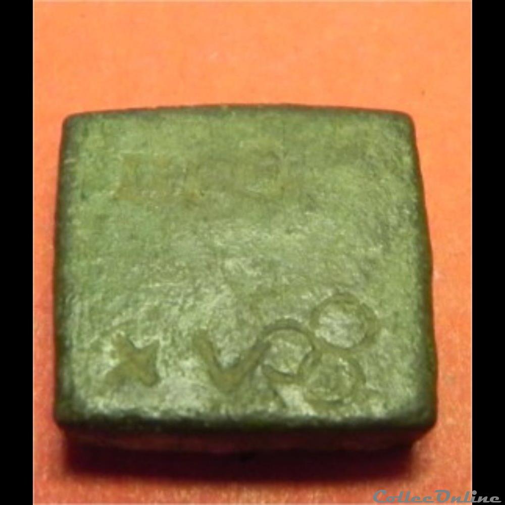 Poids monétaire pour le huitème d'écu d'argent d'Henri III à Louis XIV. 3 monnaie france poids monetaire pour le huiteme ecu argent henri iii a louis xiv