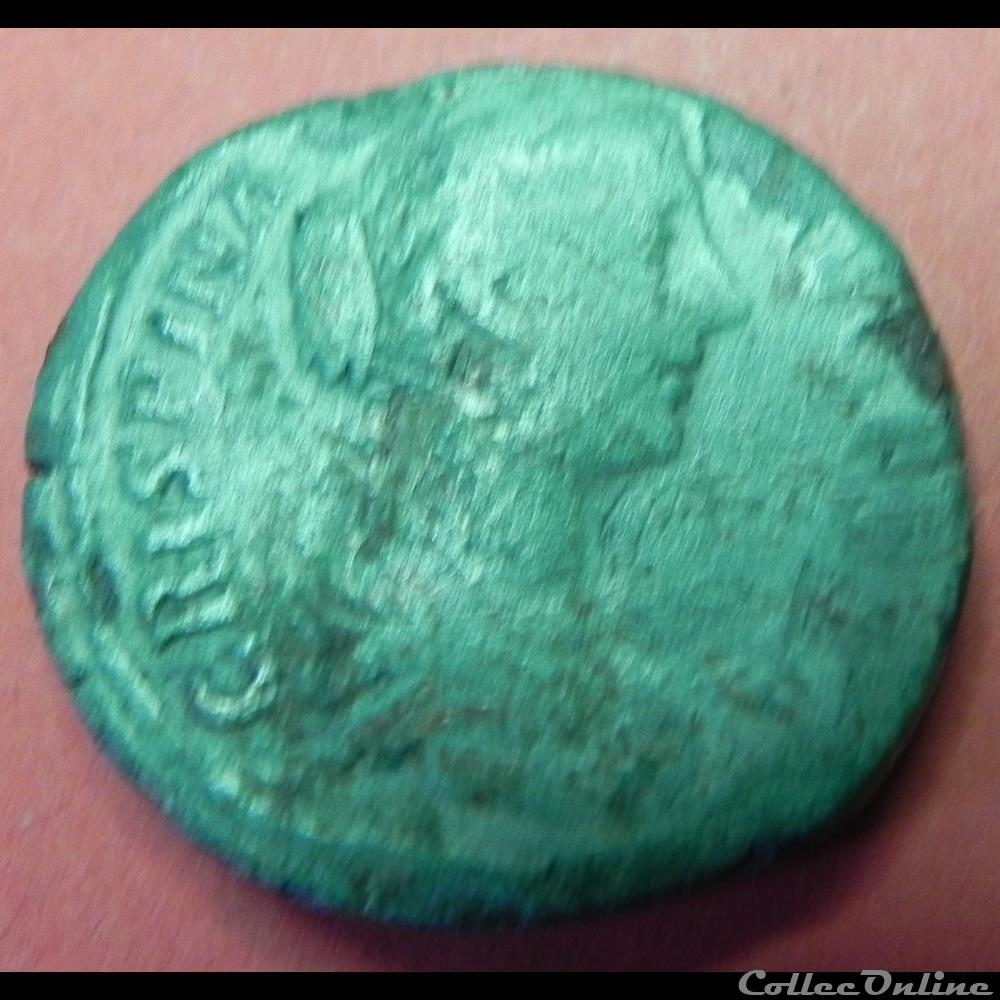 monnaie antique romaine crispina ric sesterce