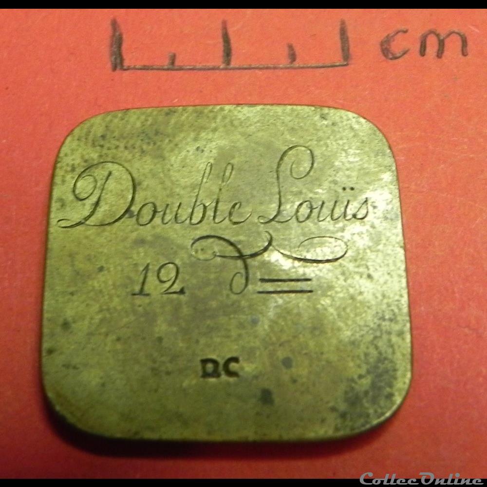 monnaie france poids monetaire double louis