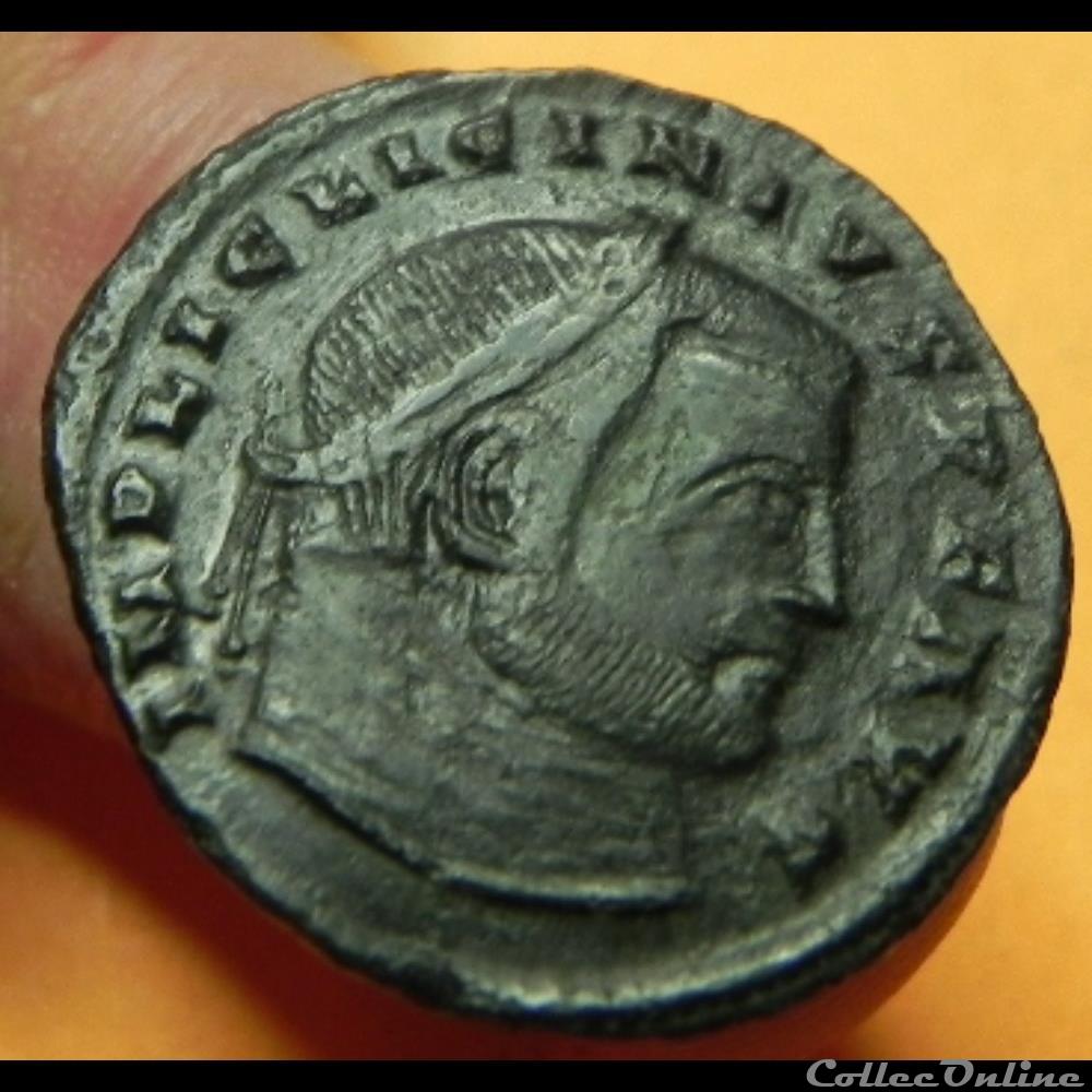 LICINIVS I IOVI CONS-ERVATORI Follis Licinius 4 monnaie antique romaine licinivs i iovi cons ervatori follis licinius