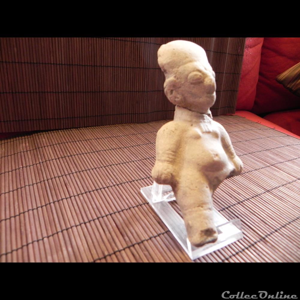 personnage féminin ,EQUATEUR TUMACO -500 à +500 2 art antiquite archeologie amerique personnage feminin equateur tumaco 500 a 500