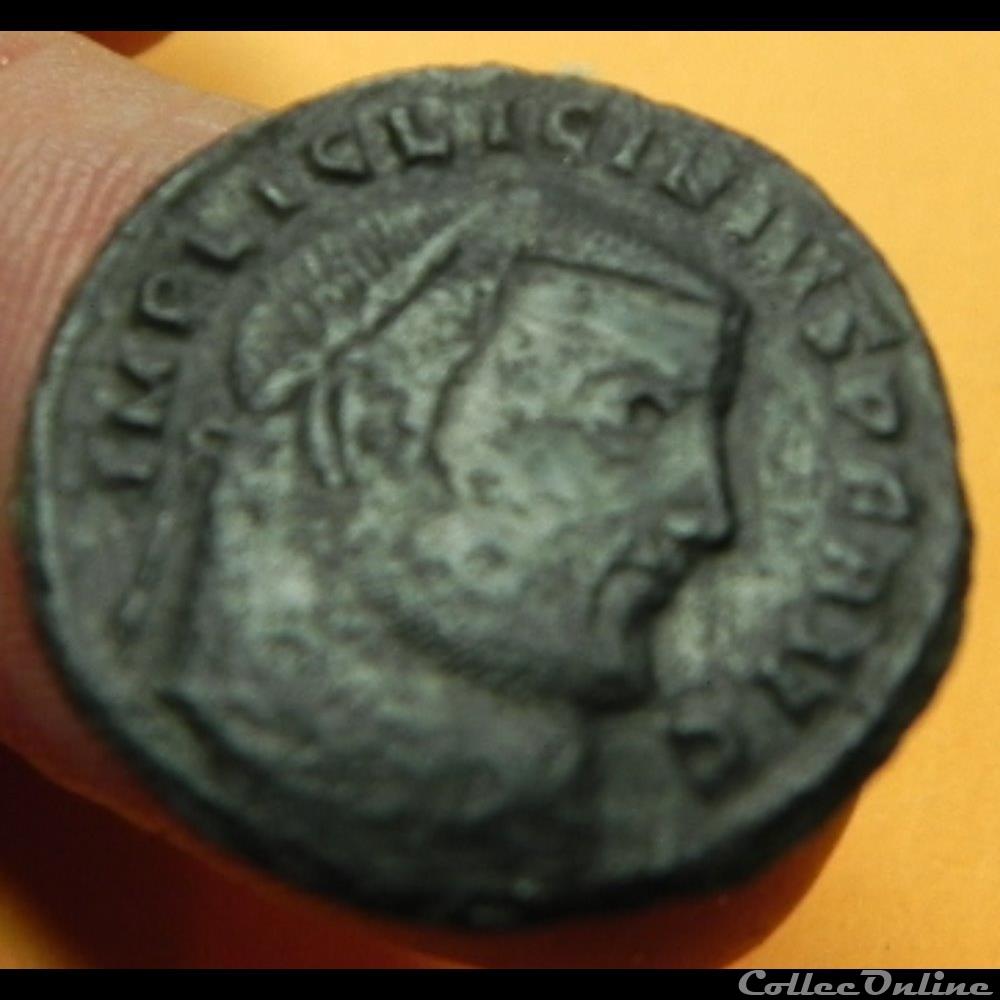 LICINIVS I IOVI CONS-ERVATORI Follis Licinius monnaie antique romaine licinivs i iovi cons ervatori follis licinius
