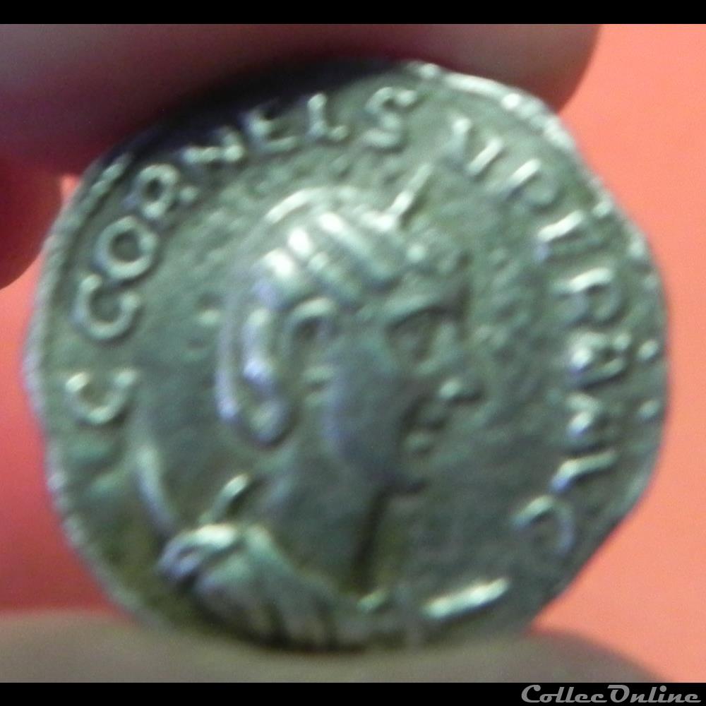 monnaie antique romaine cornelia supera pourunfaux moulee