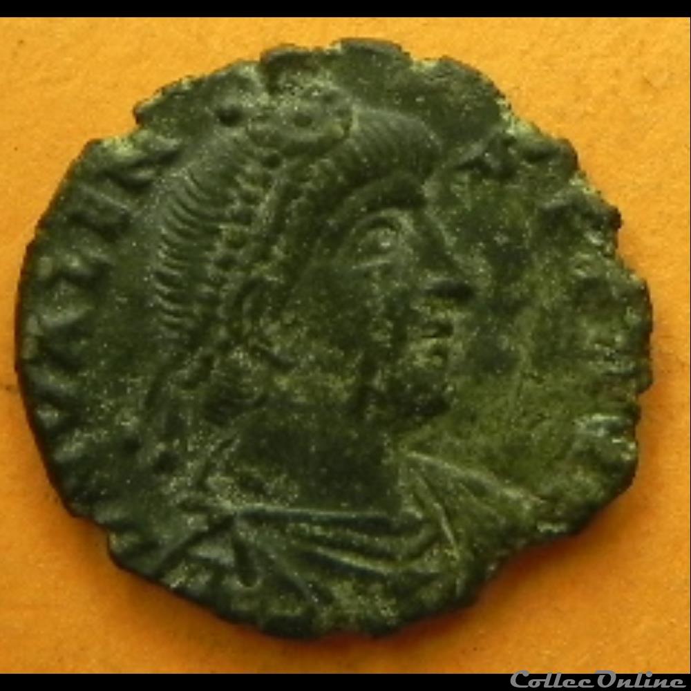 VALENS SECVRITAS - REIPVBLICAE nummus 3 monnaie antique romaine valens secvritas reipvblicae nummus