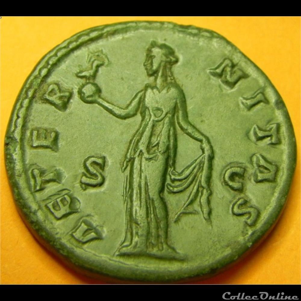 DIVA FAUSTINE AETERNITAS 3 monnaie antique romaine diva faustine aeternitas