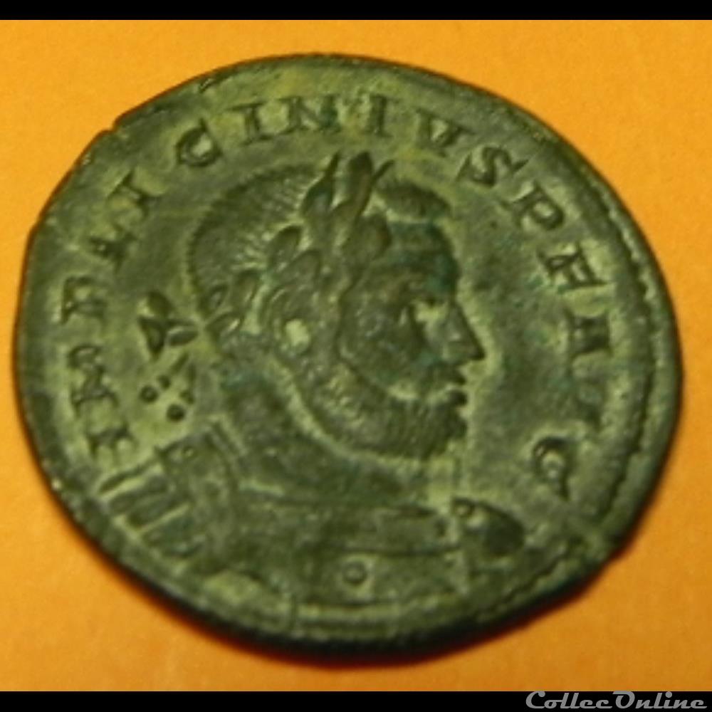 LICINIVS I ATR Trèves GENIO - POP ROM Licinius I 2 monnaie antique romaine licinivs i atr treves genio pop rom licinius i