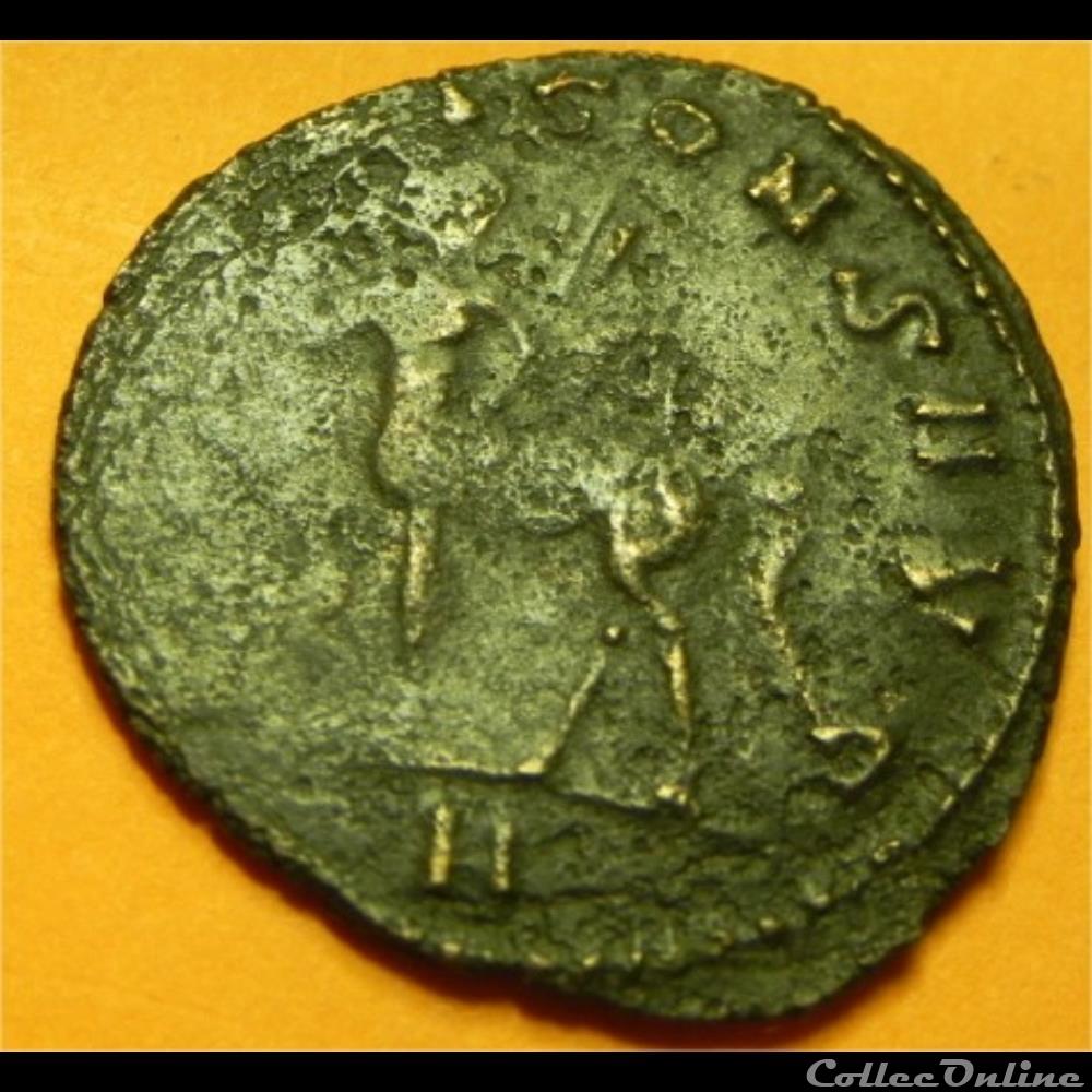 GALLIEN APOLLINI CONS AVG/ centaure monnaie antique romaine gallien apollini cons avg centaure