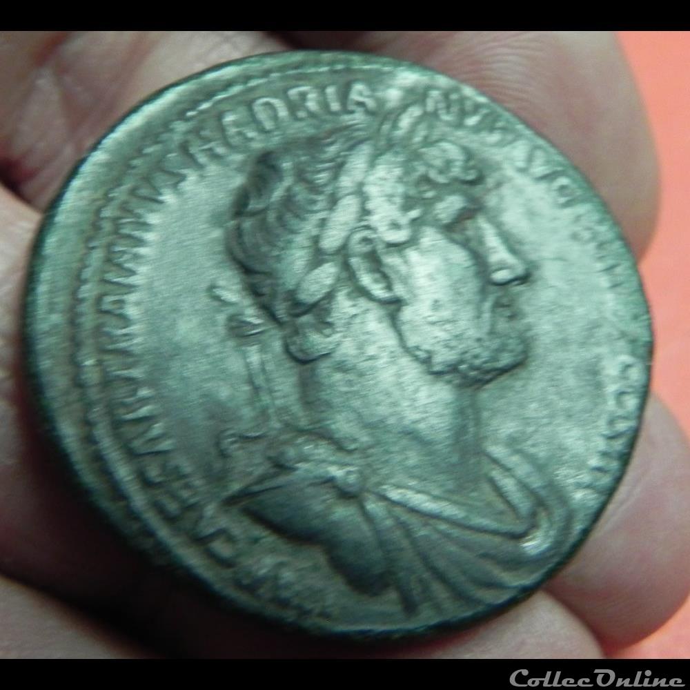 Hadrianus sesterce d' HADRIEN LIBERTAS monnaie antique romaine hadrianus sesterce hadrien libertas