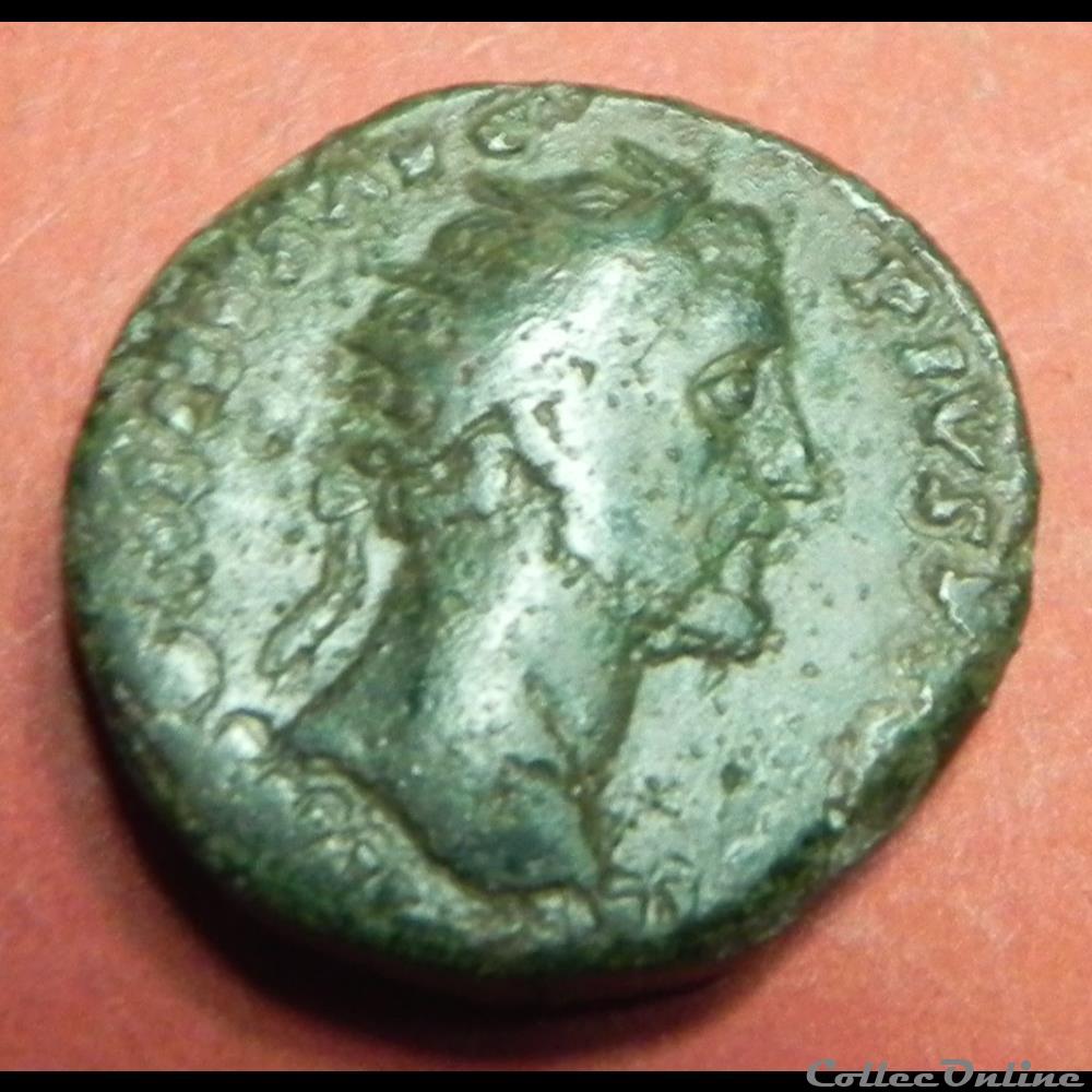 Antonin le Pieux dupondius monnaie antique romaine antonin le pieux dupondius