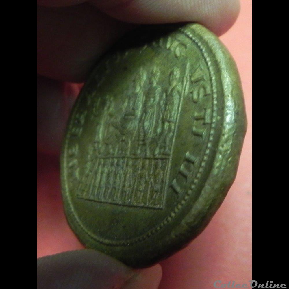 Gordien III faux médaillon ou double sesterce 4 monnaie antique romaine gordien iii faux medaillon ou double sesterce
