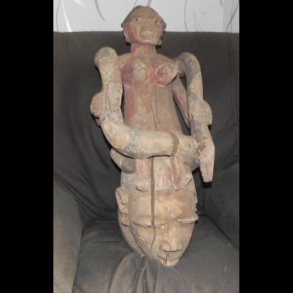 GELEDE art antiquite africain masque gelede