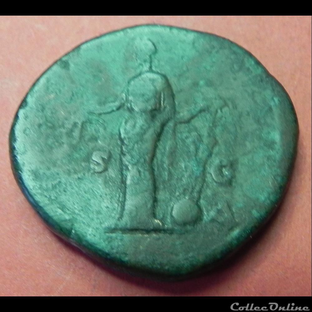 monnaie antique romaine crispina sesterce ric