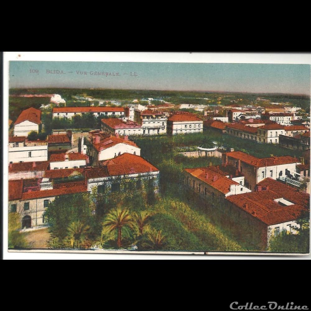 afrique europe carte postale blida vue generale