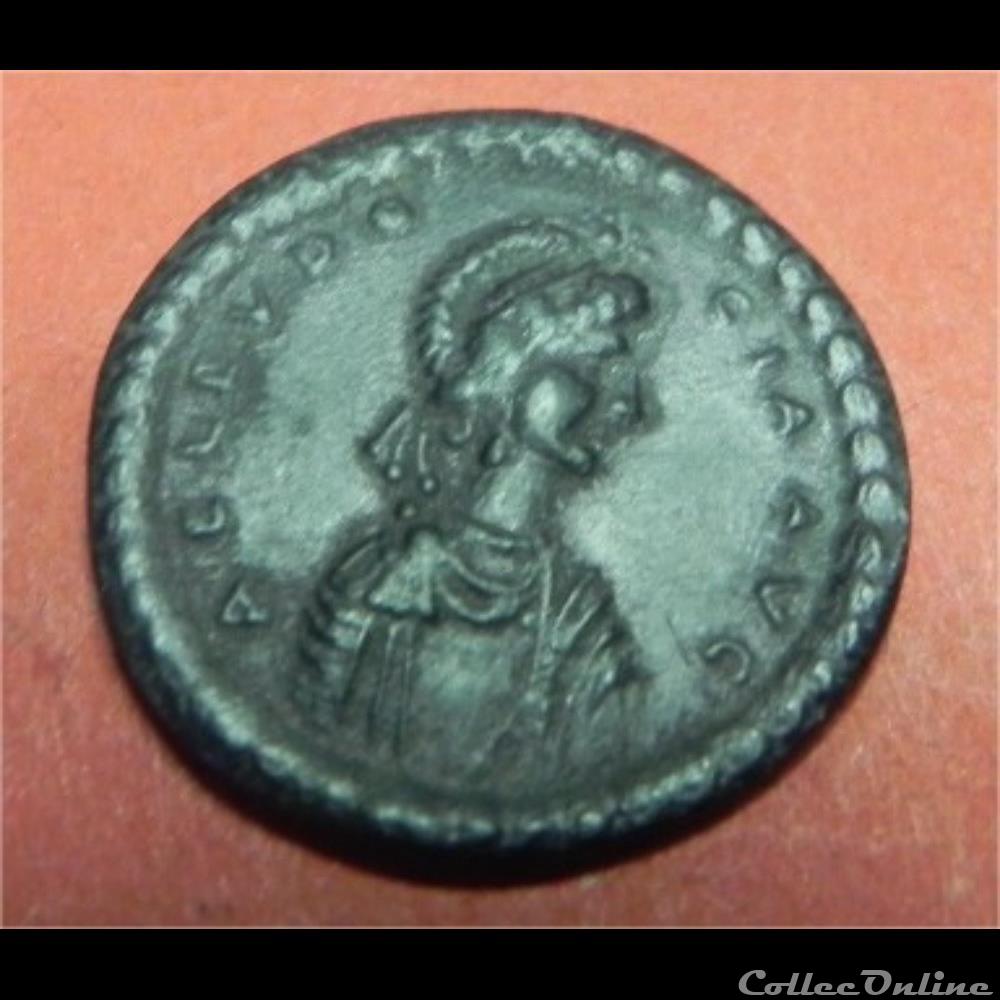AELIA EUDOCIA CONOB Constantinople 2 monnaie antique romaine aelia eudocia conob constantinople