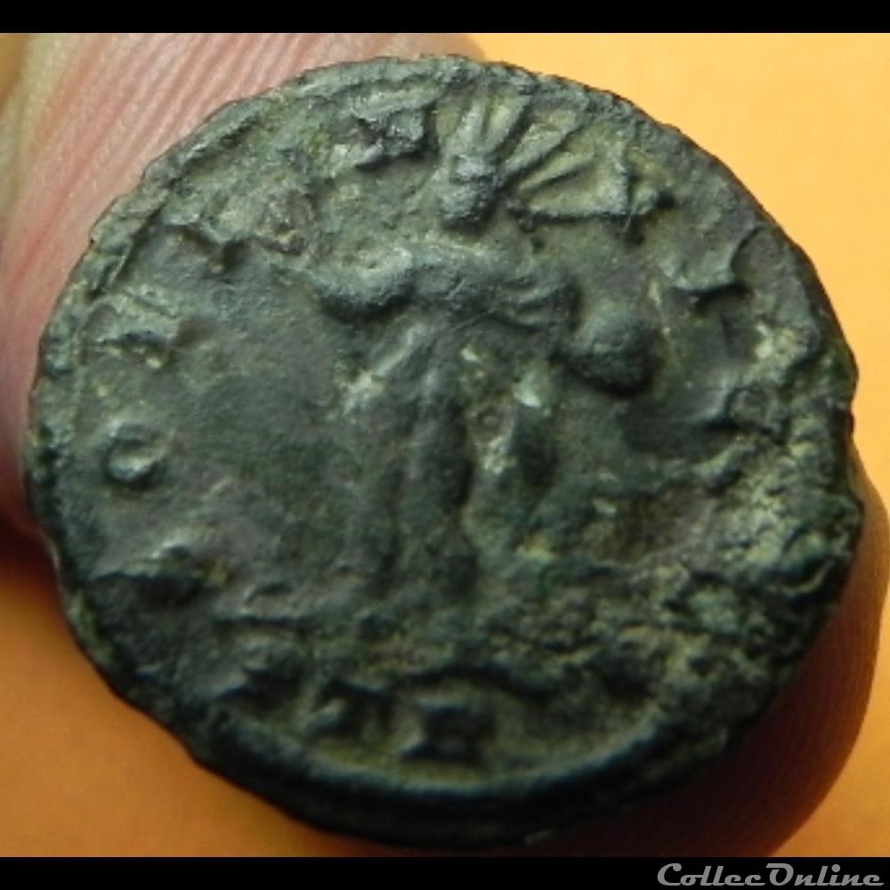 Constantin II follis réduit CLARITAS REIPVBLICAE 4 monnaie antique romaine constantin ii follis reduit claritas reipvblicae