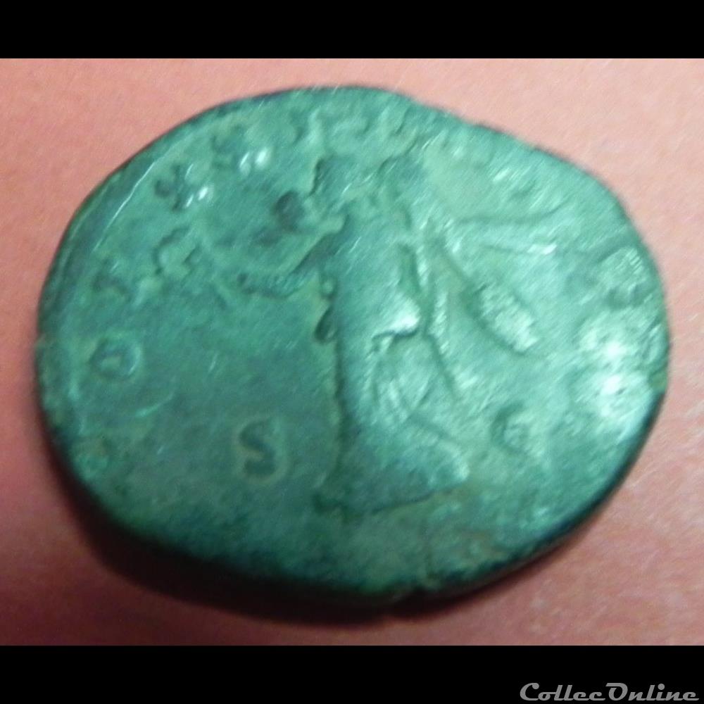 Antonin AS 3 monnaie antique romaine antonin as