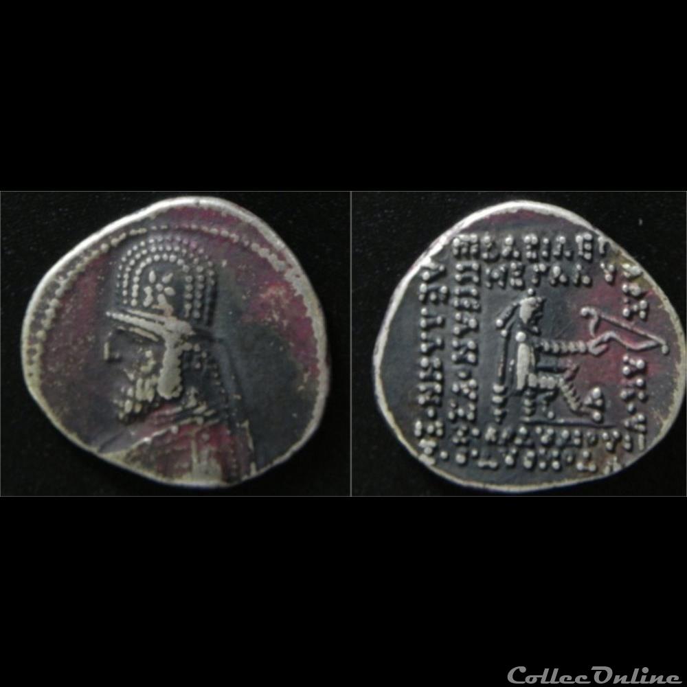 monnaie antique elymaide parthe sassanide mithradates iii s 31 5 ecbatane
