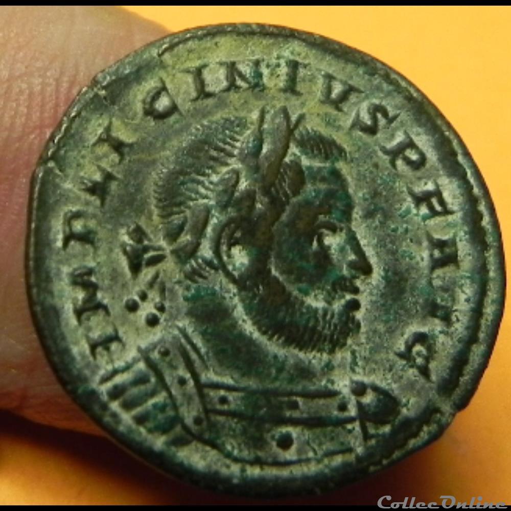 LICINIVS I ATR Trèves GENIO - POP ROM Licinius I 5 monnaie antique romaine licinivs i atr treves genio pop rom licinius i