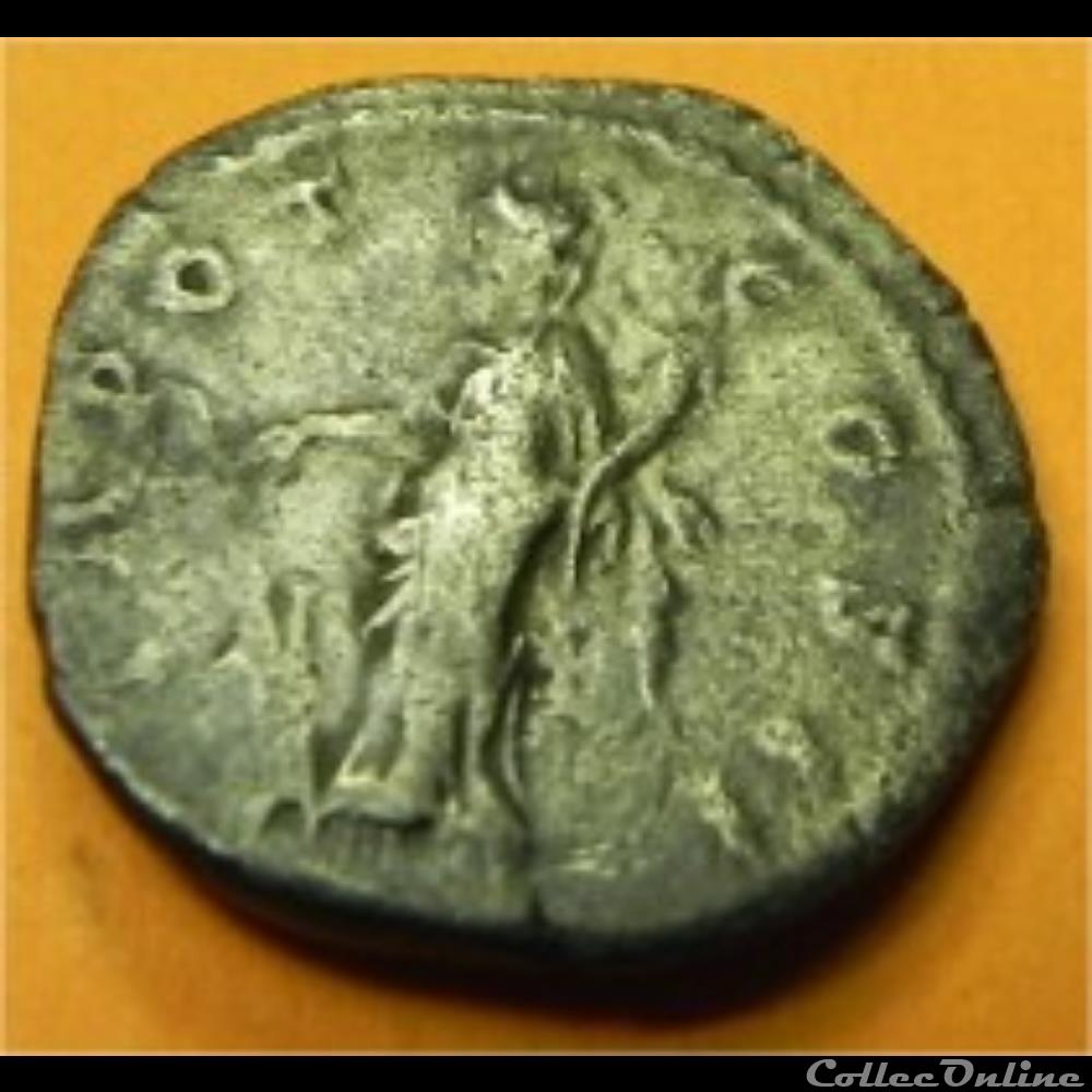 denier Antonin le Pieux TR POT COS II monnaie antique romaine denier antonin le pieux tr pot cos ii