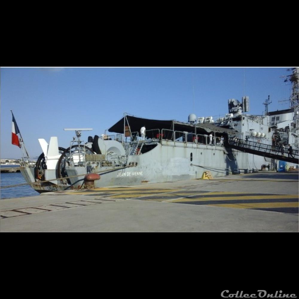 dernière sortie de la frégate Jean de Vienne. militarium bateaux derniere sortie de la fregate jean de vienne