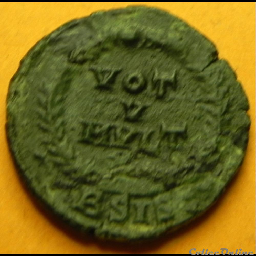 monnaie antique romaine jovien jovianus vot v mvlt x siscia ae3