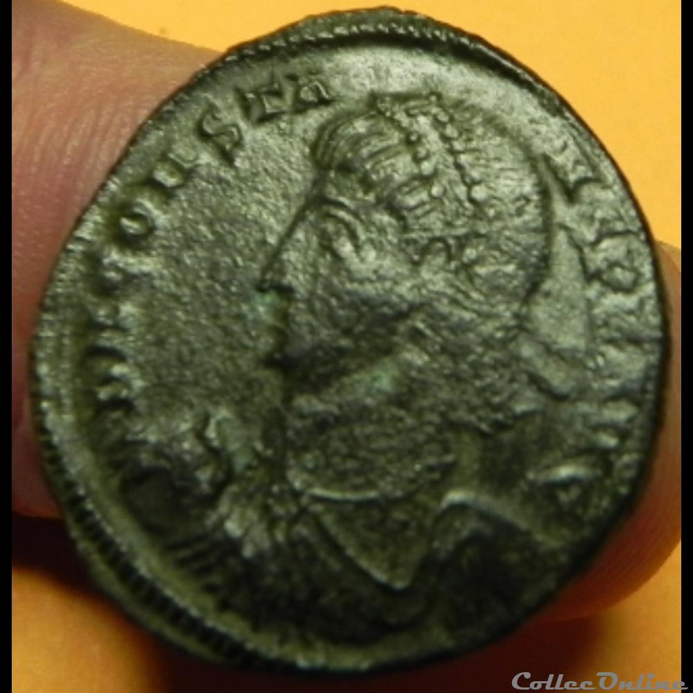 CONSTANS FEL TEMP REPA-RATIO Heraclée 3 monnaie antique romaine constans fel temp repa ratio heraclee