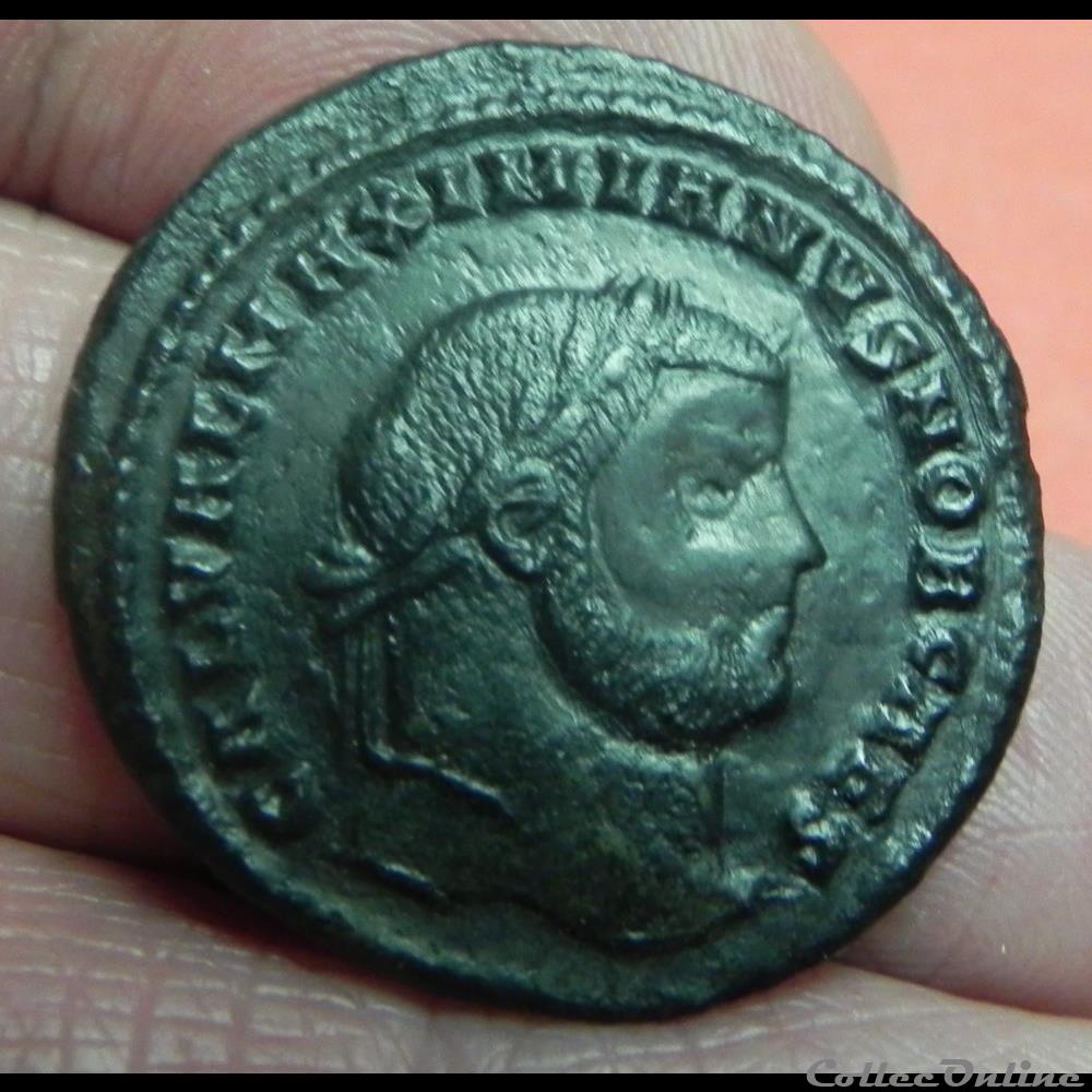 Galérius follis Cyzique, RIC 9b 2 monnaie antique romaine galerius follis cyzique ric 9b