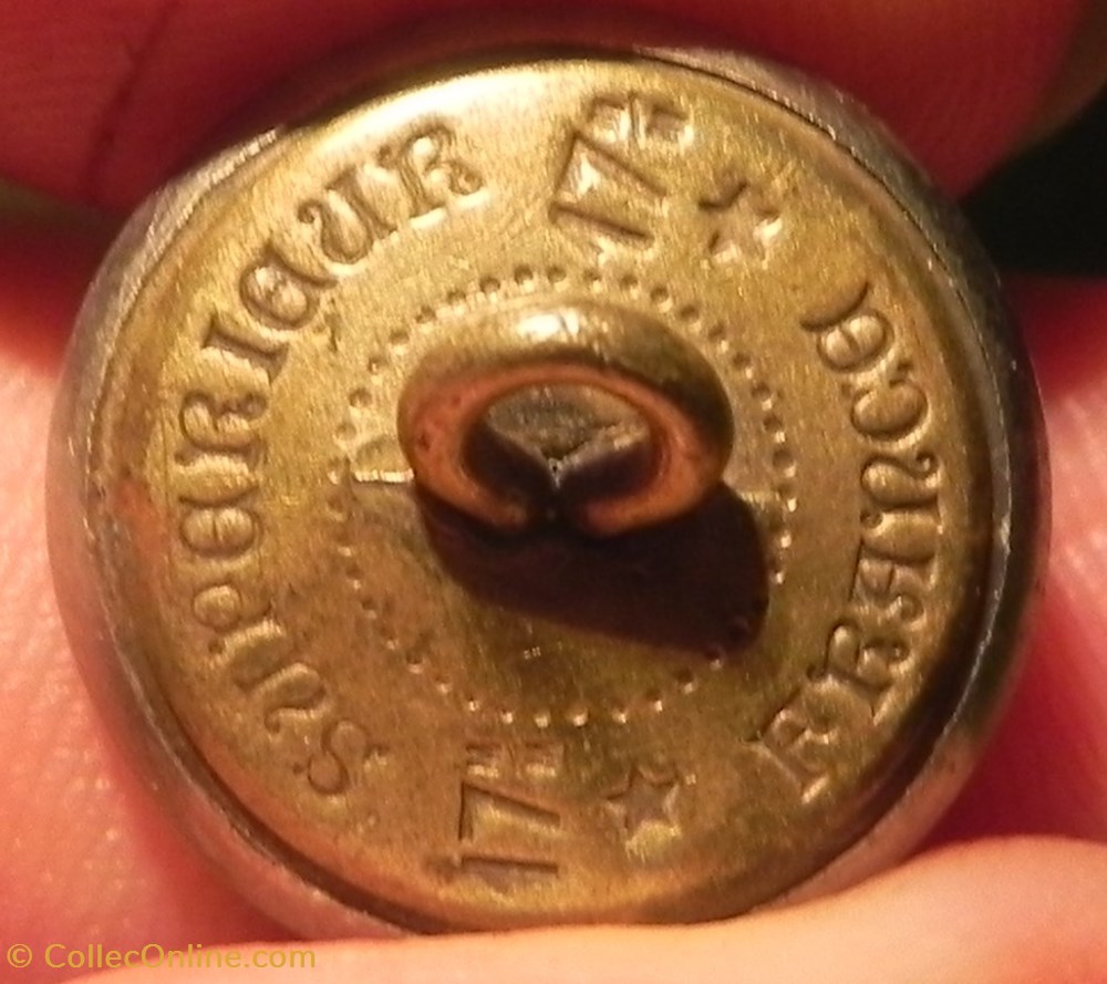 vetements et accessoires boutons militaires bouton banque alsace lorraine