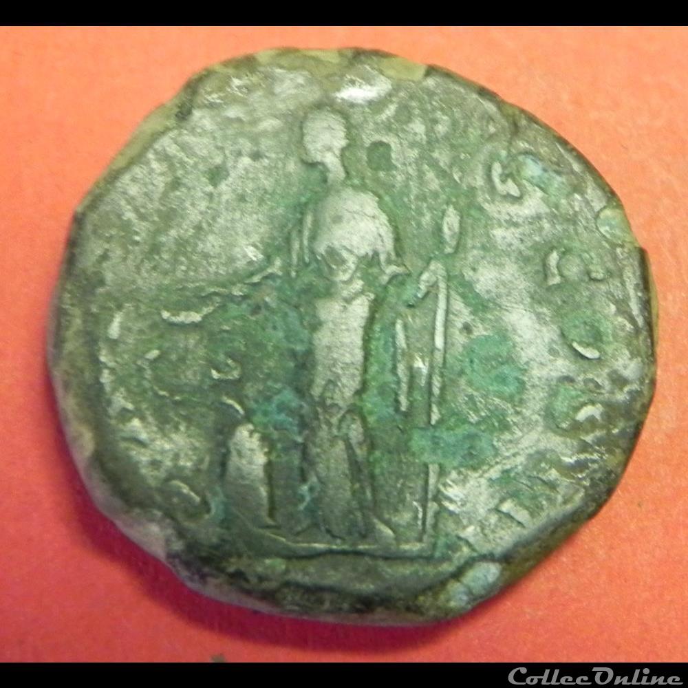 Antonin le Pieux sesterce 5 monnaie antique romaine antonin le pieux sesterce