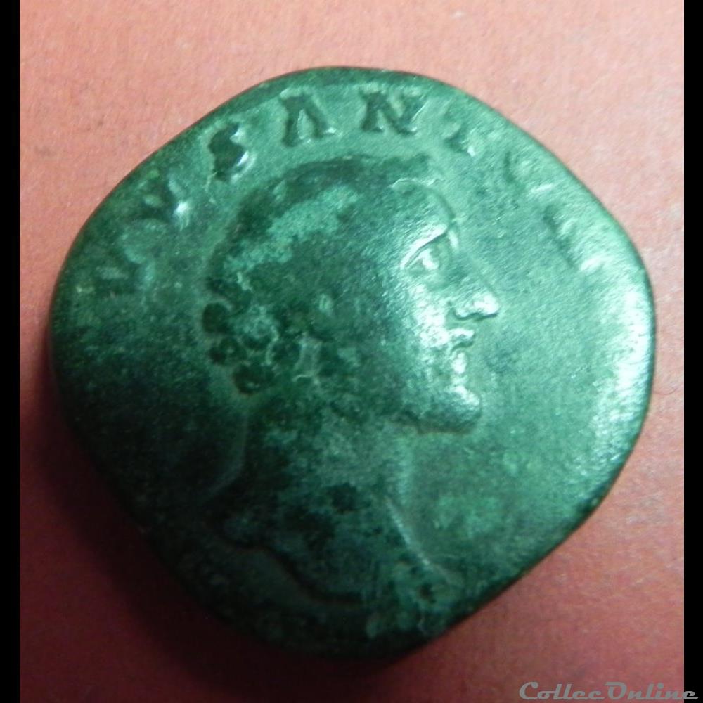 Antonin le Pieux sesterce RIC.1269 monnaie antique romaine antonin le pieux sesterce ric 1269