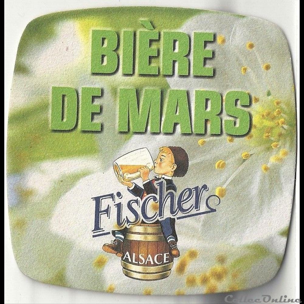 bistrot alimentation mandat territoriaux sous bock de biere fischer