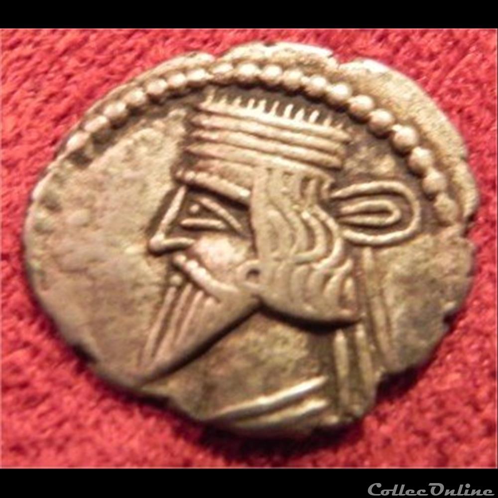 Vologèses III - S.78.2/3 - Ecbatane drachme monnaie antique elymaide parthe sassanide vologeses iii s 78 2 3 ecbatane drachme