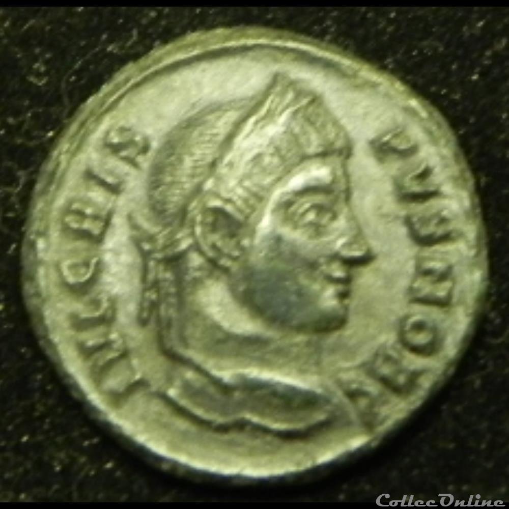 Crispus VOT X SISCIA nummus 4 monnaie antique romaine crispus vot x siscia nummus