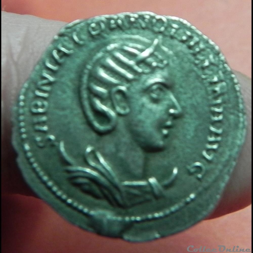 monnaie antique romaine tranquilline pourunfaux moulee