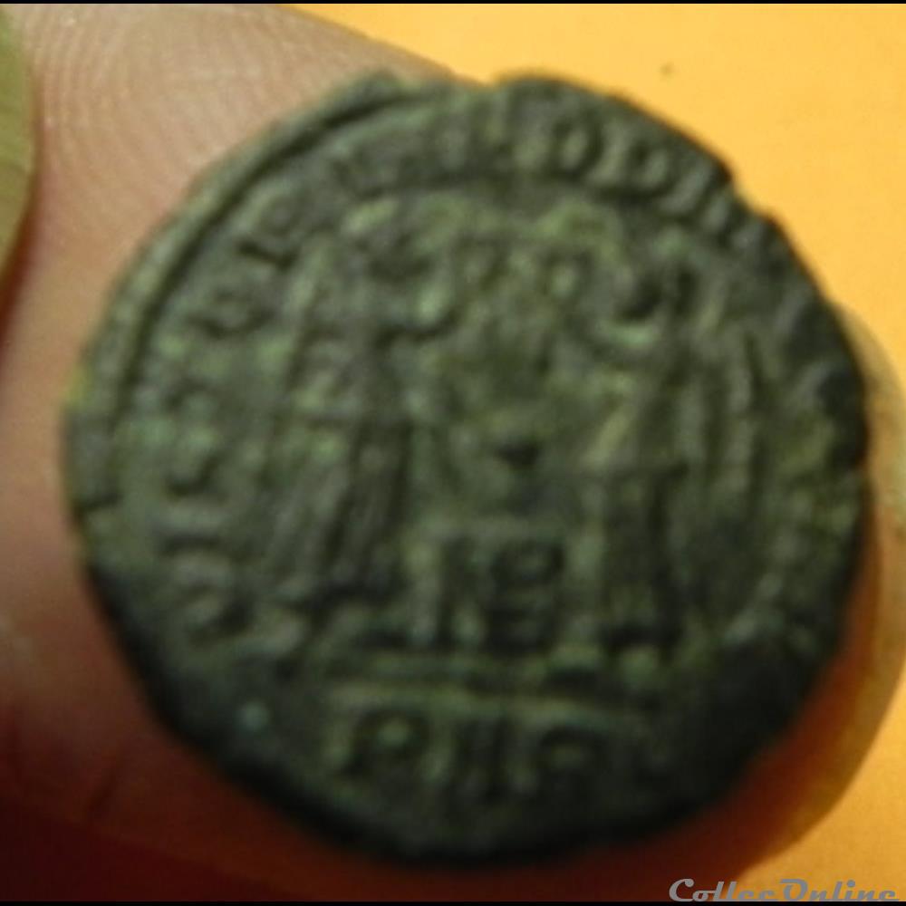 monnaie antique romaine constance ii nummus parl arles