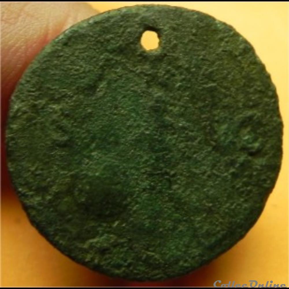 monnaie antique romaine neron sc victoire